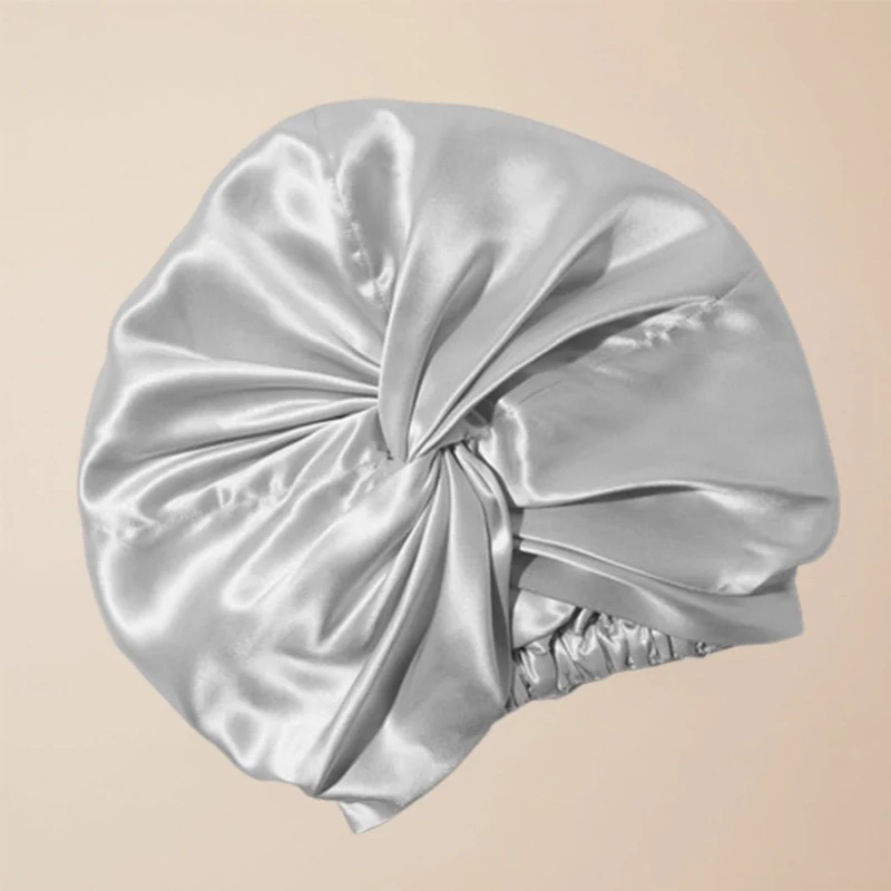 Standard Mulberry Silk Bonnet - Silver Mist