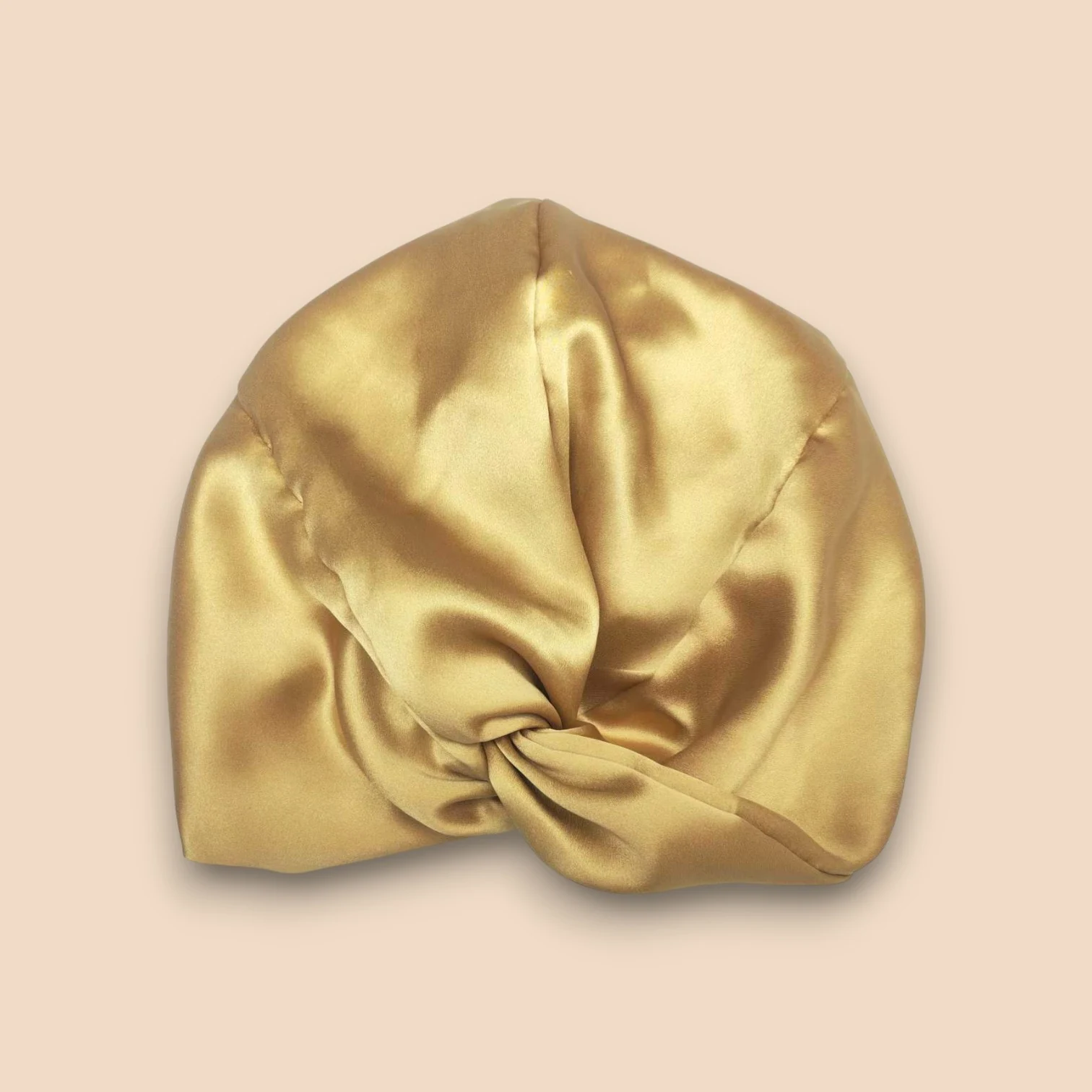 Standard Mulberry Silk Bonnet - Warm Gold